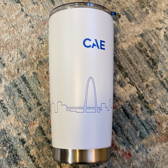 Stainless Steel Travel Mug, NIB - Picture 2 of 7